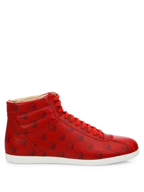 gucci ghost red leather|Gucci ghost collab for sale.